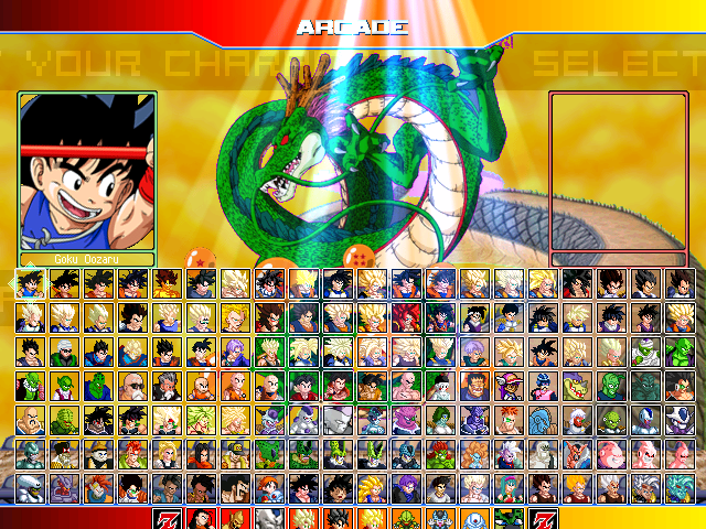 dbz mugen characters download pack